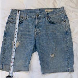 All Saints Denim shorts